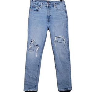 Gap Denim True Skinny Distressed Jeans Sz 27R